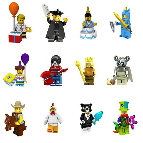 12PCS Classic Movie Series Mini 3D Character Model Set Building Blocks Assembling Toys Children's Birthday Gifts Boys Girls