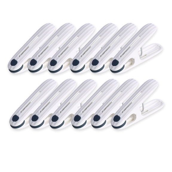 12PCS Clothes Drying Clip, Seamless Windproof Clothes Hanger for Household Drying, Plastic Clips for Clothes, Laundry and Outdoor Use, Protects Clothes from Wind