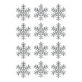 thumbnail image 1 of 12PCS Colorful Snowflake Christmas Tree Ornaments - Versatile Holiday Decorations Perfect for Home, Office, or Parties - Ideal for Festive Celebrations and Table Centerpieces, 1 of 5