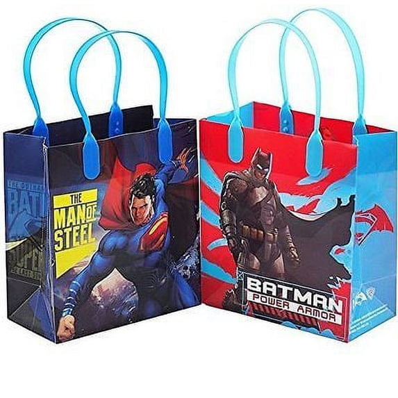 12PCS DC Batman vs Superman Authentic Goodie Party Favor Gift Birthday ...