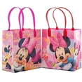 thumbnail image 1 of 12PCS Disney Minnie Mouse Goodie Party Favor Gift Birthday Loot Bags Licensed !, 1 of 4