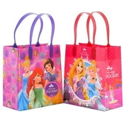 12PCS Disney Princess Goodie Party Favor Gift Birthday Loot Reusable Bags