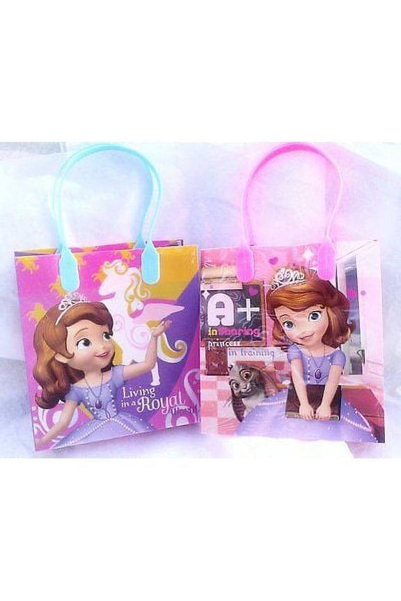 12PCS Disney Princess Sofia The First Goodie Party Favor Gift Birthday Loot Bags