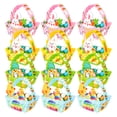 thumbnail image 1 of 12PCS Easter Gift Baskets Paper Easter Baskets for Kids with Handles Cute Rabbit Chicks Design Bulk Basket Set for Egg Hunts School Parties & Family Events | Baskets Bulk & Durable Bags with Handles, 1 of 6