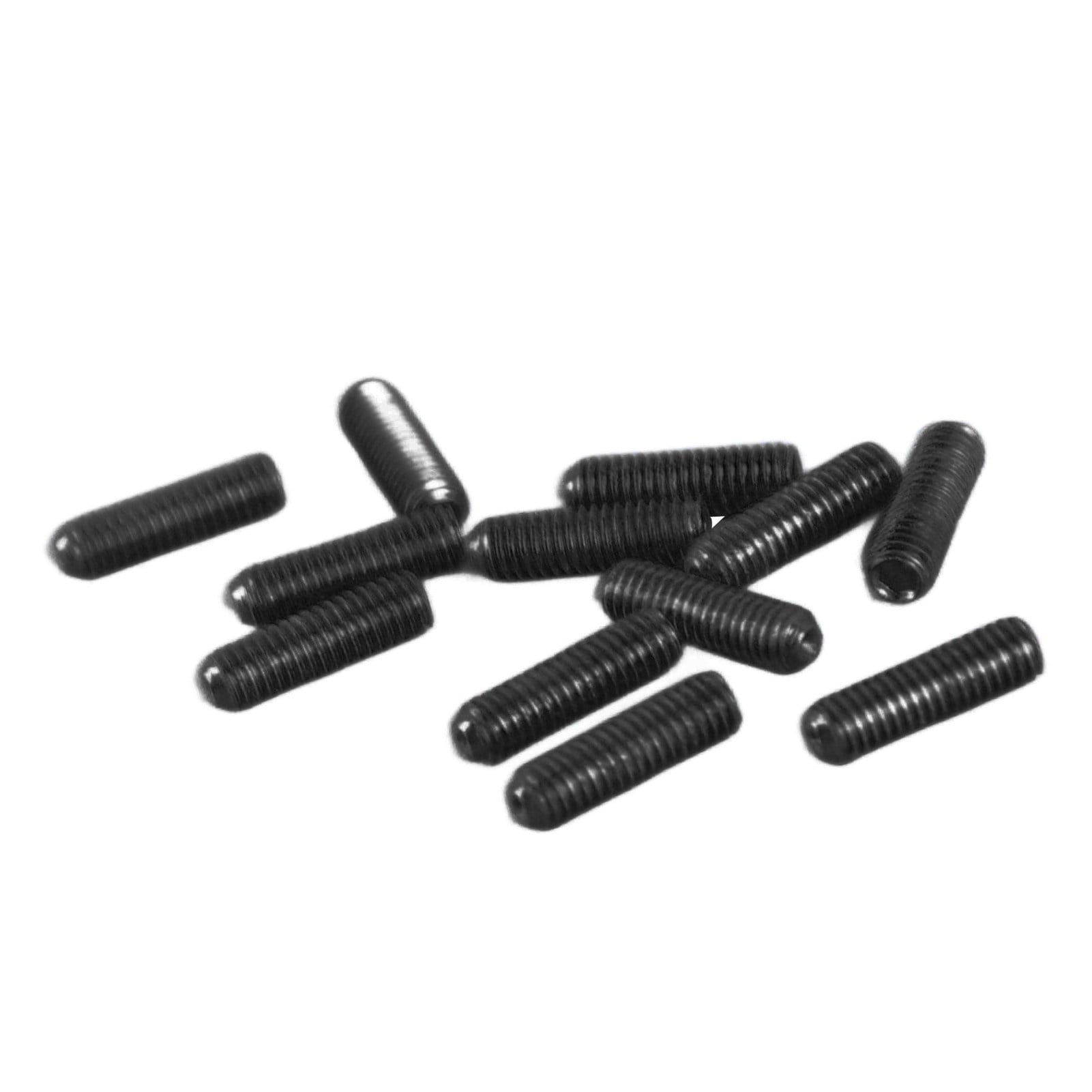 12PCS Electric Guitar Bridge Saddle Height Adjustment Screws Bridge Height Adjusting Hex Screws