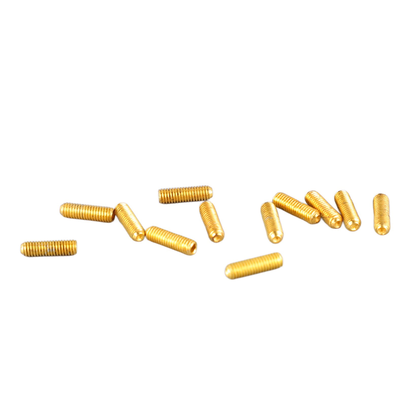 12PCS Electric Guitar Saddle Height Adjustment Screws Bridge Height