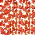 thumbnail image 1 of 12PCS Fall Maple Leaves Autumn Red Ivy Garland Artificial Maple Hanging Vines Garland for Thanksgiving ,Christmas Wedding Party, Home Garden Kitchen Office Indoor Outdoor Decors, 1 of 7