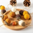 thumbnail image 1 of 12PCS Felt Acorn Ornaments Fall Hanging Ornaments Felt Acorn Garland for TreeFarmhouse Acorn Room Woodland Party Decor for Fall Christmas, 1 of 5