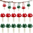 thumbnail image 1 of 12PCS Felt Mushroom Ornaments Christmas Mushroom Hanging Ornaments Small Mushroom Ornament DIY Arts Crafts Supplies Mushroom Decor for Xmas Wedding Holiday Decoration, 1 of 7