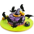 thumbnail image 1 of 12PCS Halloween Crow Cake Insert Holiday Party Birthday Decoration Card Insert Toothpick Insert/ Halloween Crow Cake Insert Holiday Party Birthday Decoration Insert Toothpick Insert, 1 of 5