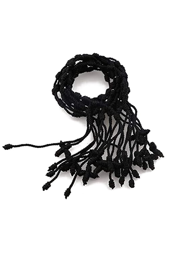 12PCS Handmade Rope Kabbalah 7 Knot String for Crossed Buddhist String Bracelets for Women Men Boys Girl