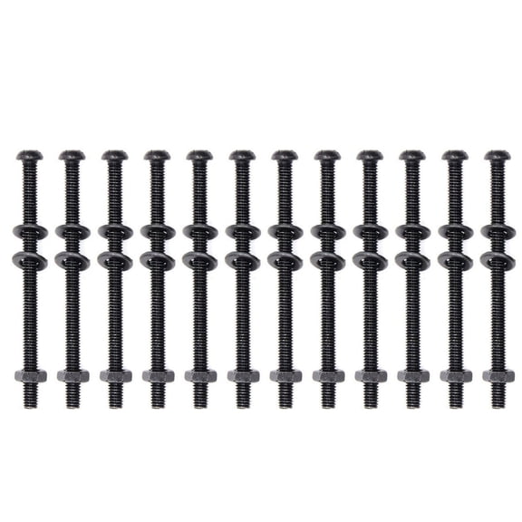 12PCS High Strength Cage Screw Brake Cage Bolt Assembly for Air Brake Chambers Optional Length
