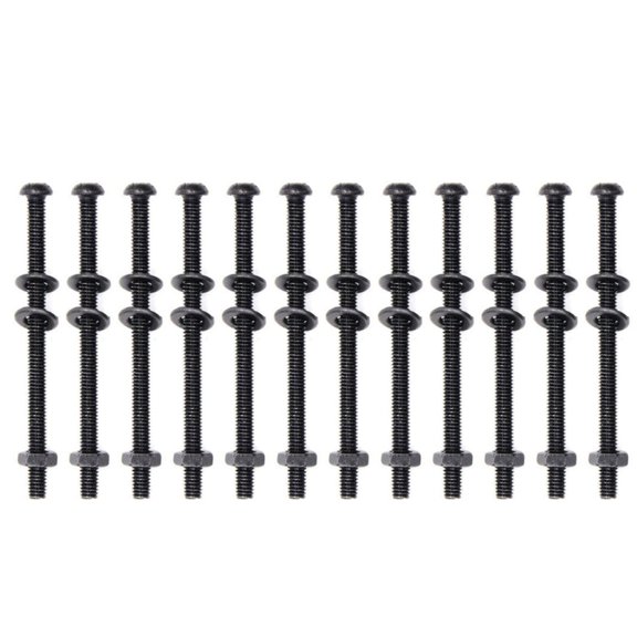 12PCS High Strength Socket Screws High Strength Carbon Steel Brake Cage Screws