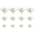 thumbnail image 1 of 12PCS Hollow Bee Wall Stickers - Foldable Cardboard Decor, Strong Stickiness, For Party/Nursery/Home, 1 of 6