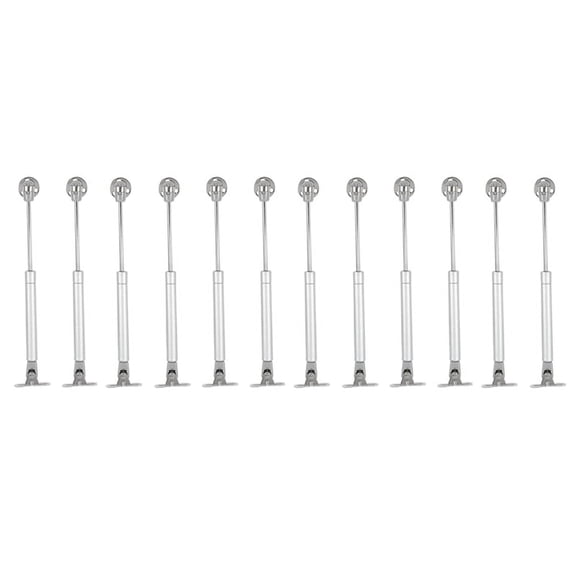 12PCS Hydraulic Hinges Door Lift Pneumatic Support Rod for Kitchen Cabinet Spring for Furniture Hardware 120N/12Kg
