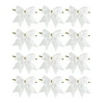 thumbnail image 1 of 12PCS Mini Christmas Tree Hanging Bows – Small Red Ornaments for Tree, Wreath, Gift Wrap, DIY Crafts & Holiday Decorations, 1 of 5