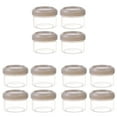 thumbnail image 1 of 12PCS Mini Clear Jars With Leakproof Lids Round Clear Container 35ml Refillable Storage Containers For Home And Kitchen Organizing Home Decor Easy To Use, 1 of 3