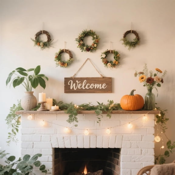 12PCS Natural Grapevine Wreaths, 4 Inch Small Wreath for Wall Decor, Crafts, Rattan Twig DIY Door Hanger for Home Wedding Spring Decorations