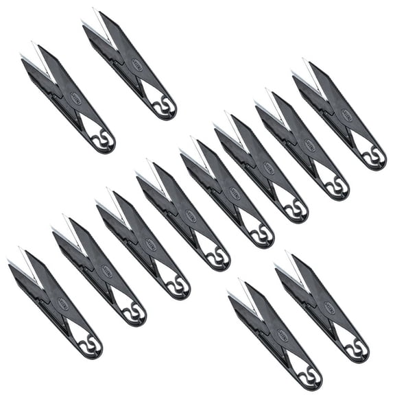 12PCS New Design Thread Clippers Yarn Shears Cutting Sewing Accessories Scissors Cutter Cross Stitch For Garment/Embroidery