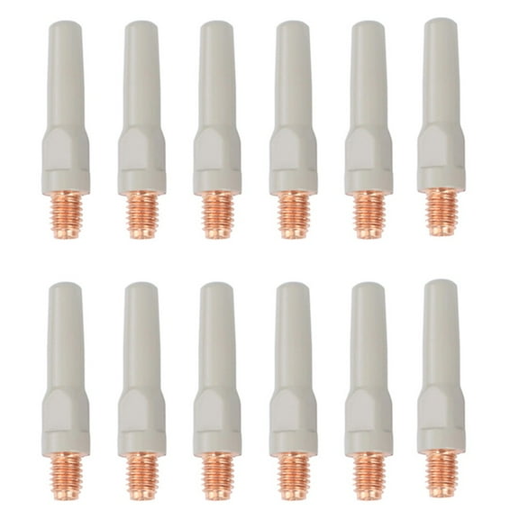 12PCS Non-Stick Coating Welding Tips Welding Torch Accessory for 15AK 45*1.0mm