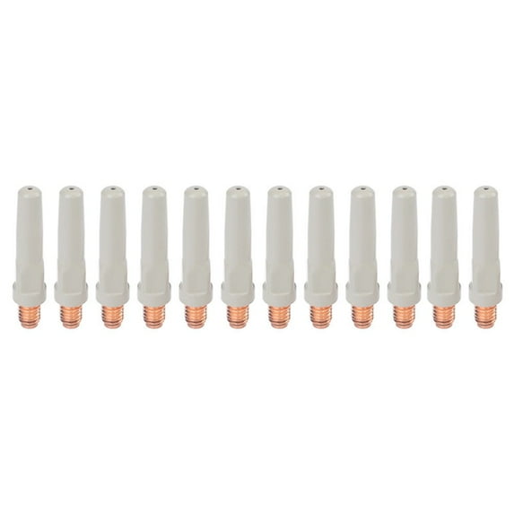 12PCS Non-Stick Coating Welding Tips Welding Torch Accessory for 15AK 45*1.2mm