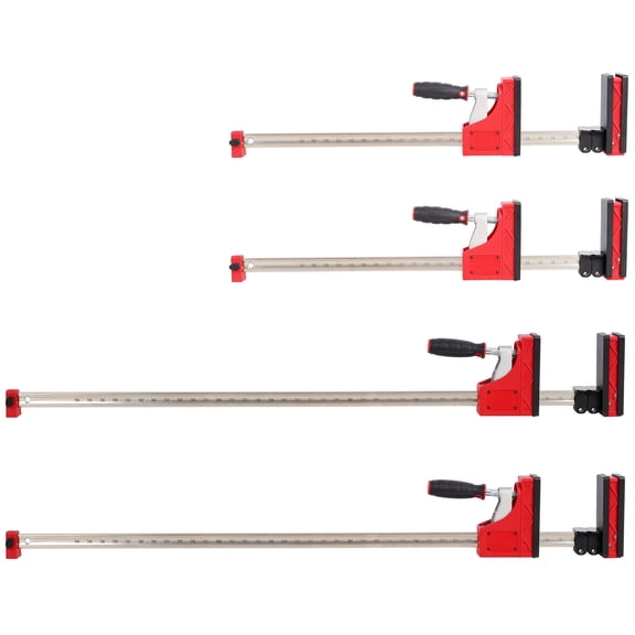 12PCS Parallel Clamp Kits, 24" Clmap(2pcs)+40" Clmap(2pcs)+Bench Dogs (4pcs)+Framing Blocks(4pcs),for Woodworker Tools