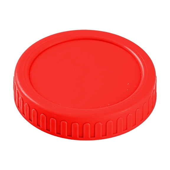 12PCS Jar Lids Wide Mouth 86mm - Thickened Leak-Proof Canning Lids with Silicone Seals - Reusable Colorful Caps for Jars - Food Safe Storage Container Lids