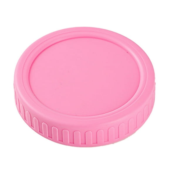 12PCS Jar Lids Wide Mouth 86mm - Thickened Leak-Proof Canning Lids with Silicone Seals - Reusable Colorful Caps for Jars - Food Safe Storage Container Lids