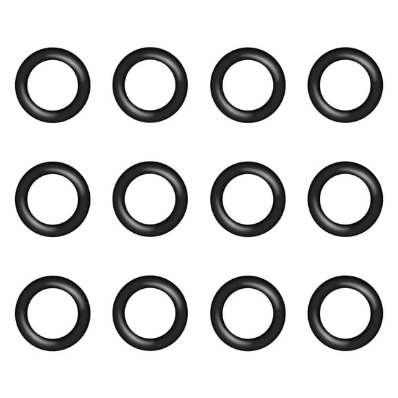 12PCS Propane O Ring for Soft Nose P.O.L. Fittings Propane Natural Gasket Rubber Leakage-Proof Sealing