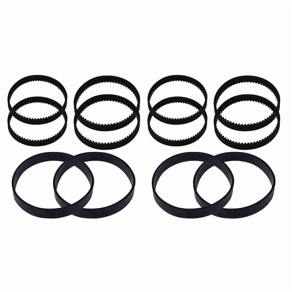 12PCS Replacement Vacuum Belt Set for ProHeat 2X Revolution Cleaner Models 1986,1964,2007,2007P