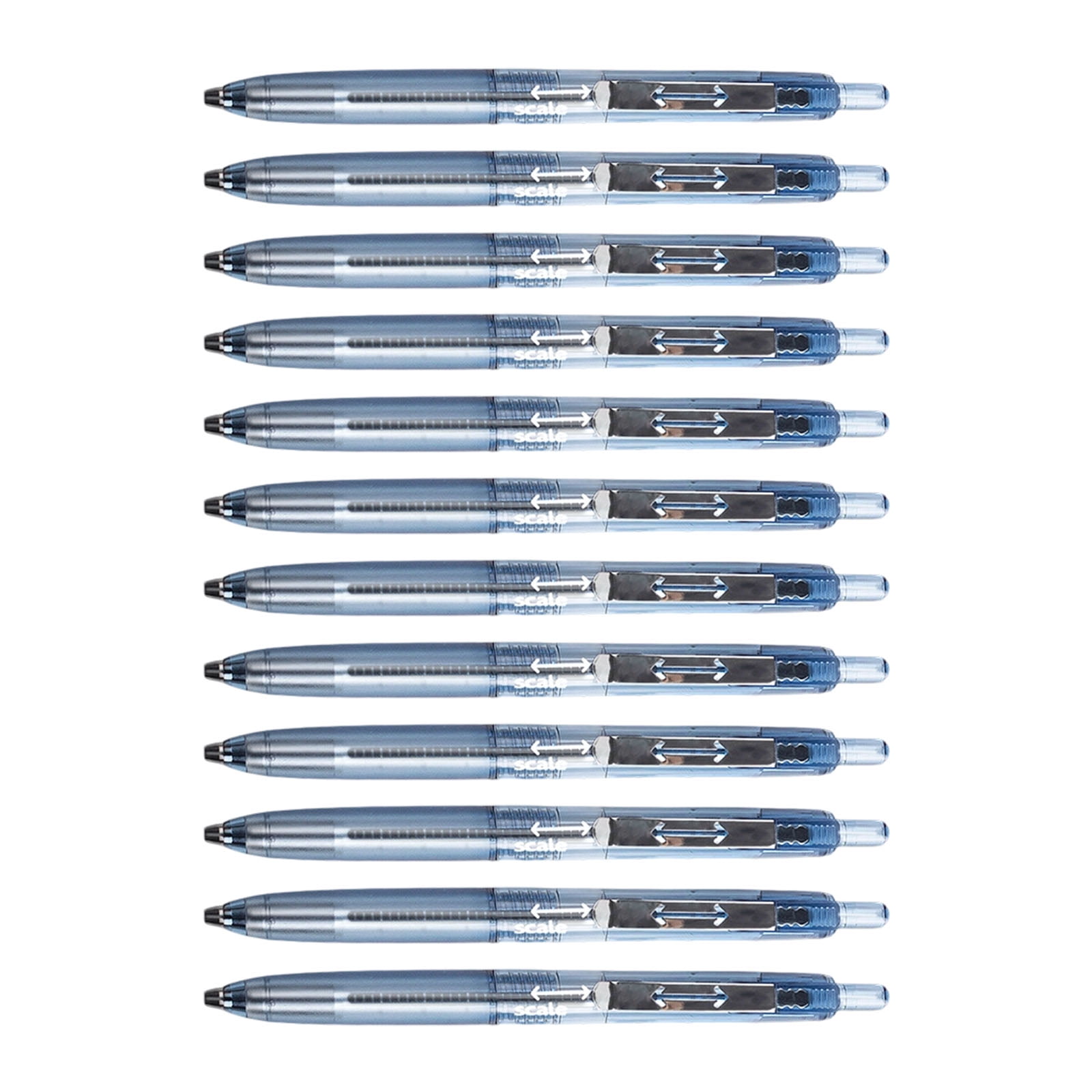Pen Retractable Note 12PCS Retractable Gel Inks Pen 0.5MM Tip Refillable Gel Pen Quick ...