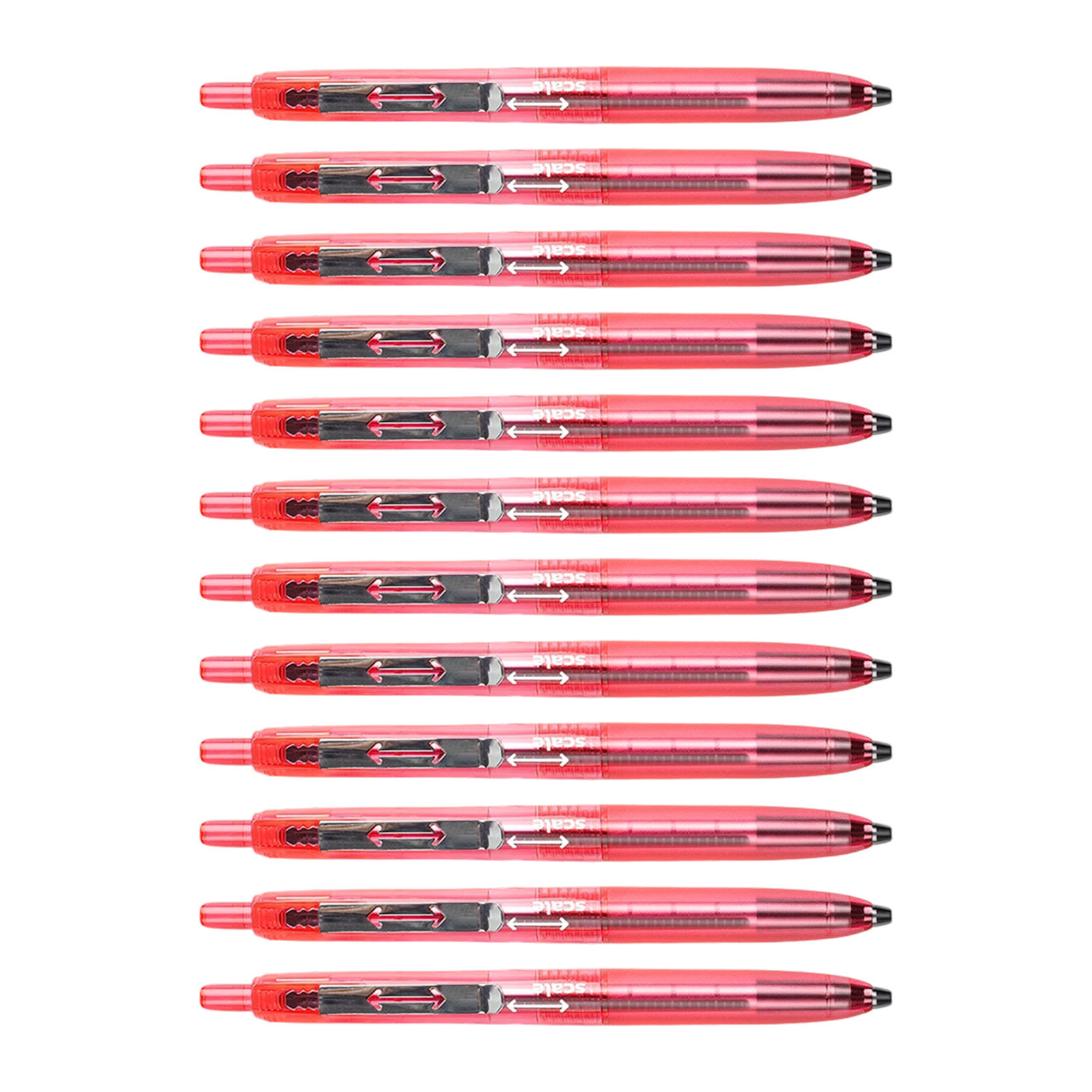 Pen Retractable Note 12PCS Retractable Gel Pen 0.5MM Quick Dry Ergonomic Grip Gel Inks Pen ...