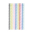 thumbnail image 1 of 12PCS Reusable Plastic Straws with Rings, Colorful Drinking Straws for Party Beverages, Eco-Friendly Durable Straw Set, Daily Use Accessories, 1 of 6