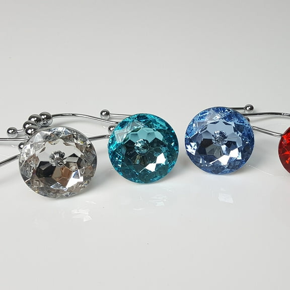 12PCS Rust Resistant Double Hooks Glide Shower Ring for Both Shower Curtain and Liner (Stainless Steel Hook, White)