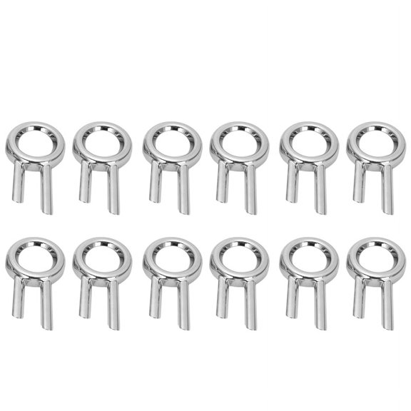 12PCS/Set Plastic Car Front Fog Light Chrome Cover Trim Bezel Frame Garnish for Spacia Custom MK53S