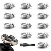12PCS Shaver Replacement Blades,Shaver Replacement Heads for Pitbull Platinum Pro Shaver,Compatible with Skull Shaver Pitbull Gold PRO Shaver Replacement Blade