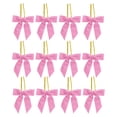 thumbnail image 1 of 12PCS Small Velvet Christmas Bows – Mini Red Ribbon Bows for Tree, Wreath, Gift Wrap, Candy Bags, Crafts & Holiday Party Decorations, 1 of 5