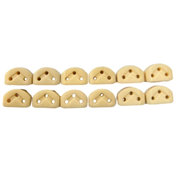 12PCS String Retainer Set for Classical Guitar Ukulele Parts Composite Material Accessories