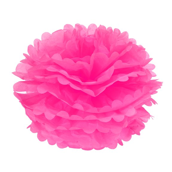 OULII paper pompoms party decorations Paper Decoration Families Outdoor Decoration 12PCS