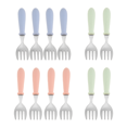 thumbnail image 1 of 12PCS Toddler Forks Toddler Utensils,Stainless Steel Baby Forks,Kids Silverware Children's Cutlery Set for Self Feeding,12x Kids Fork Set, 1 of 4