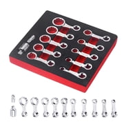 12PCS Torques Adapter Set 5/16", 3/8", 7/16", 1/2", 9/16", 5/8", 11/16", 3/4", 13/16", 7/8",3/8" Drive