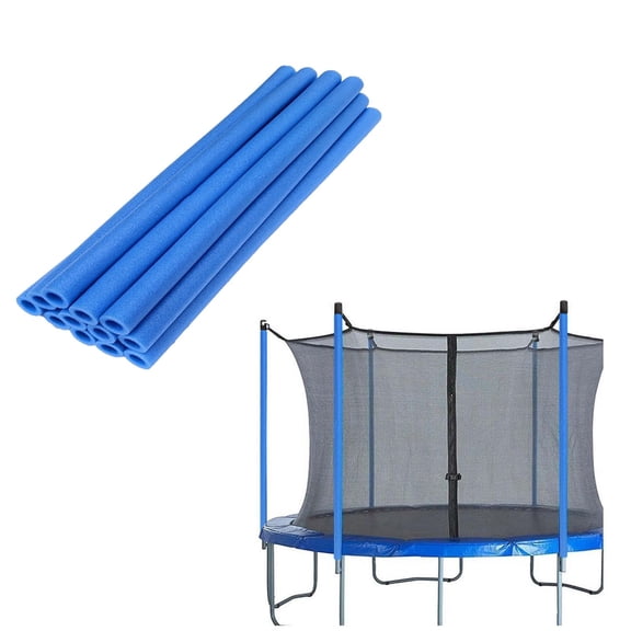 12PCS Trampoline Replacement Poles Set with Protective Sponge Covers for Enhanced and Durability Outdoor Play Accessories 12PCS