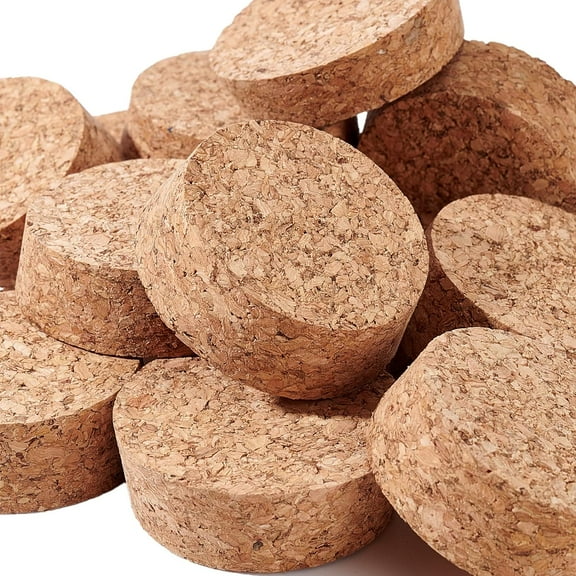 12PCS Wooden Tapered Cork Plugs 1.8 inch Natural Soft Wood Replacement Corks for Wines Old Bottles Jars Arts DIY Crafts DIY BurlyWood