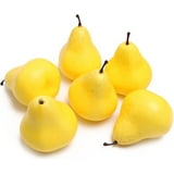 12PCS Yellow Fake Lemon Fruit, Realistic Lemon Ornaments Realistic