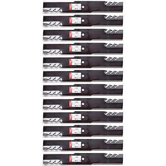 12PK Oregon 596-319 G5 Gator Blades for 60" Hustler 602771, 603992, 793794