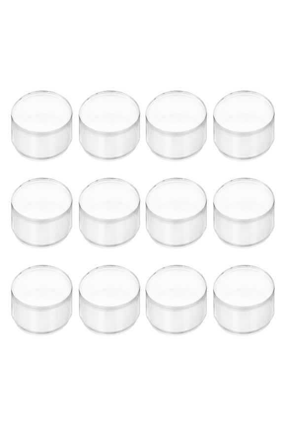 12PK Plastic Petri Dishes with Lids - 2.9" Diameter, 0.5" Depth - Molded in Polypropylene - Reusable - Translucent - Eisco Labs
