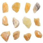 12PK Raw Calcite, Mineral Specimens - Approx. 1 - Geologist Selected & Hand Processed - Great for Science Classrooms - Class Pack - Eisco Labs