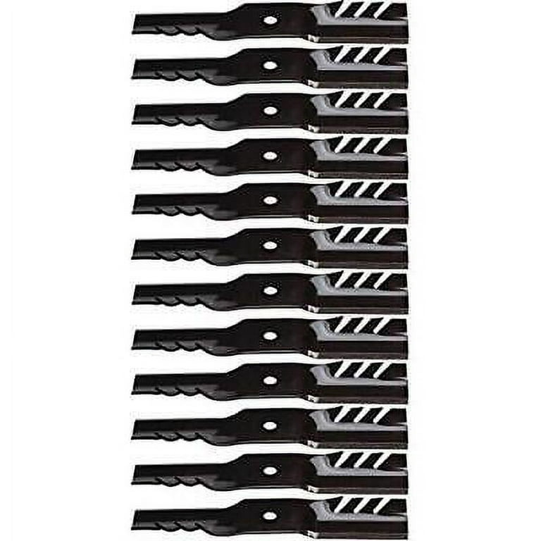 12PK USA Toothed Mulching Blades for Exmark 50