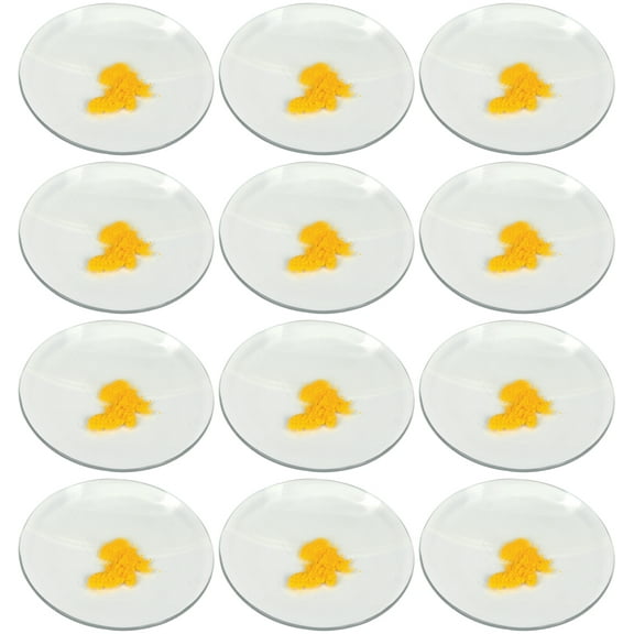 12PK Watch Glasses, 2" (5cm) - Cover Lids for Beakers & Flasks - Evaporation Dish - Polished with Ground Edges - Eisco Labs