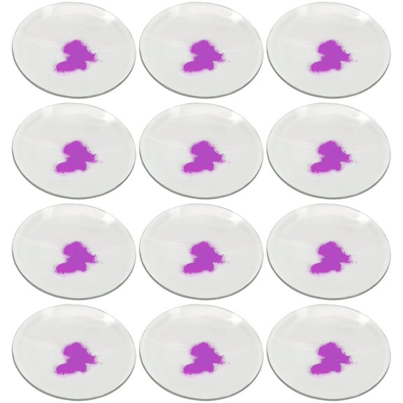 12PK Watch Glasses, 3.5" (9cm) - Cover Lids for Beakers & Flasks - Evaporation Dish - Polished with Ground Edges - Eisco Labs